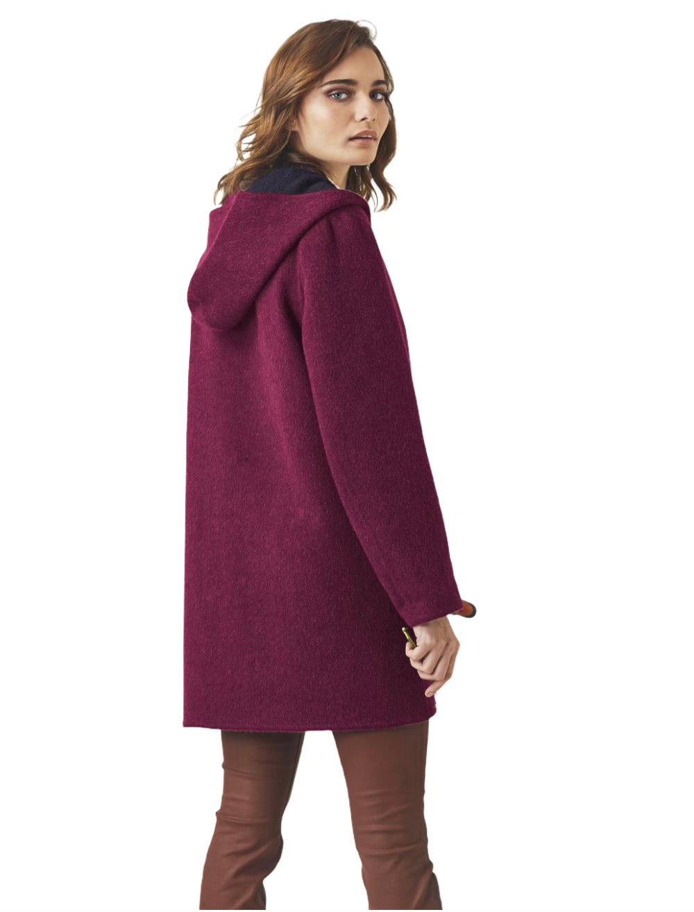 Reversible Alpaca Coat