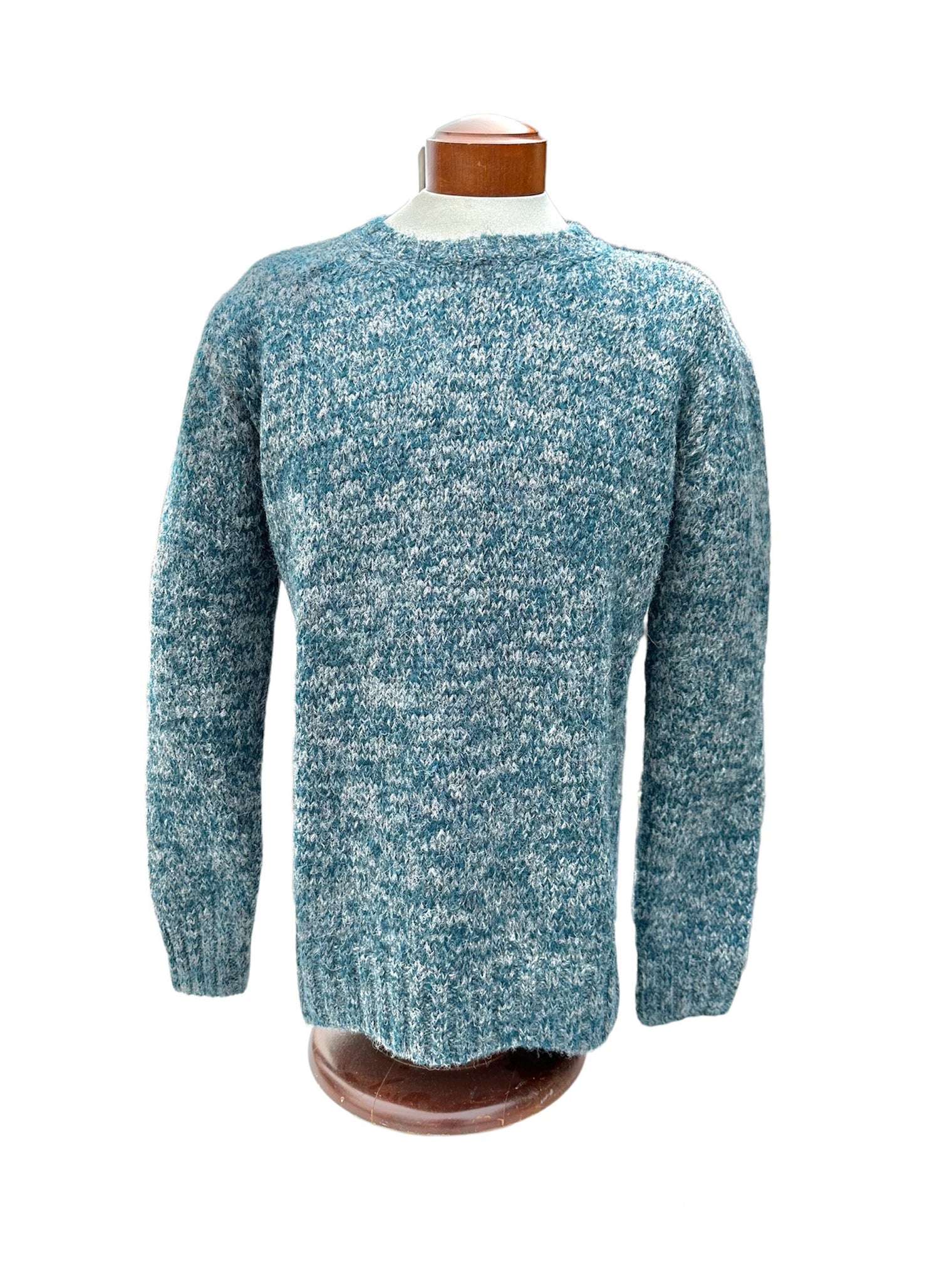 Men's Rustic Alpaca Round Neck Sweater