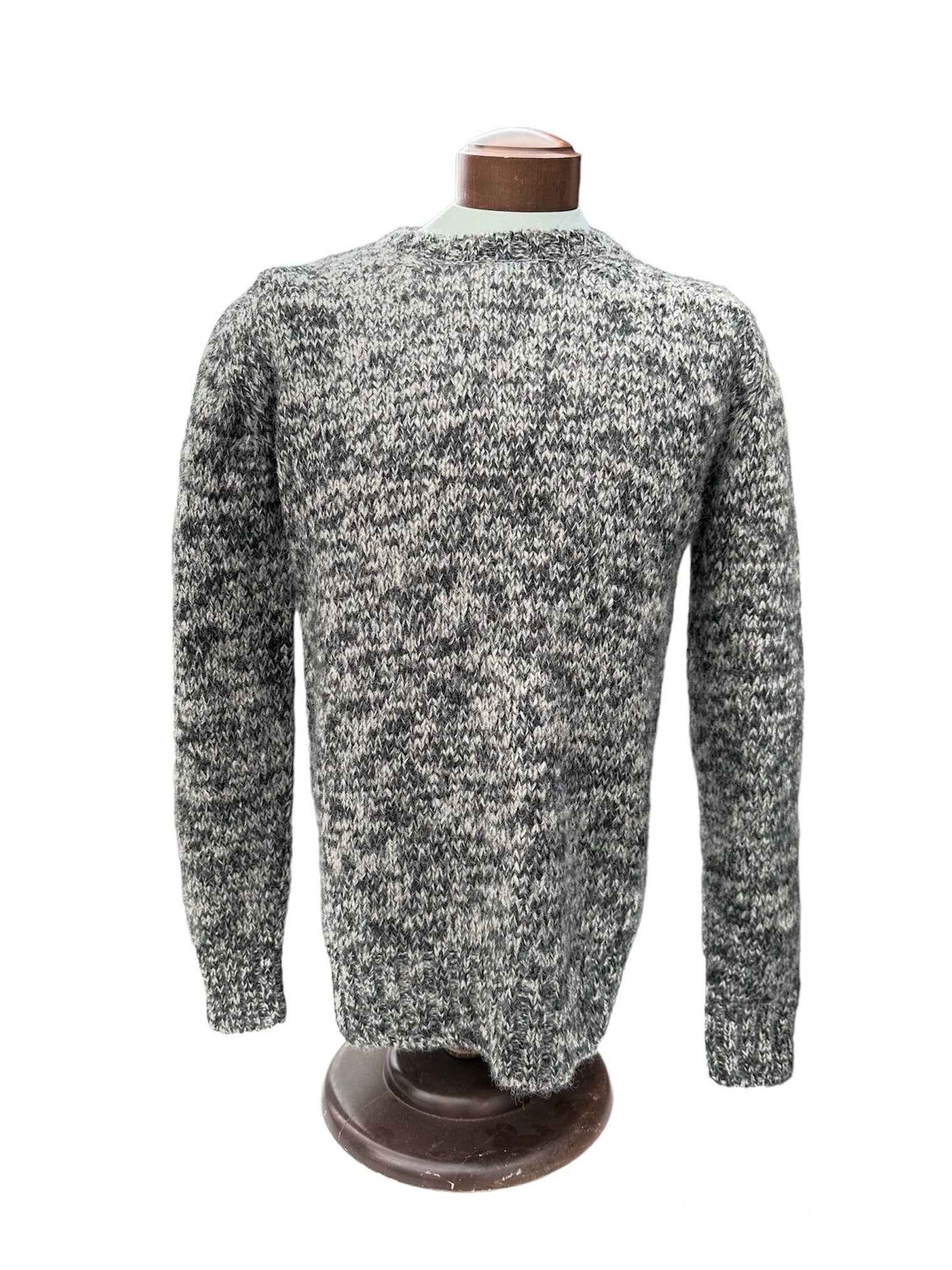Men's Rustic Alpaca Round Neck Sweater