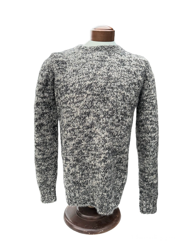 Men's Rustic Alpaca Round Neck Sweater