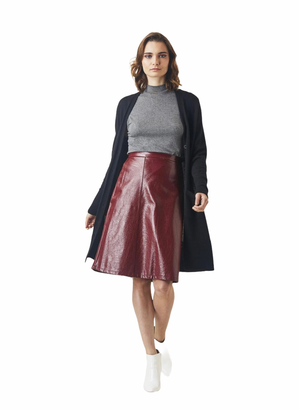 Ladies' Long Alpaca Cardigan Sweater