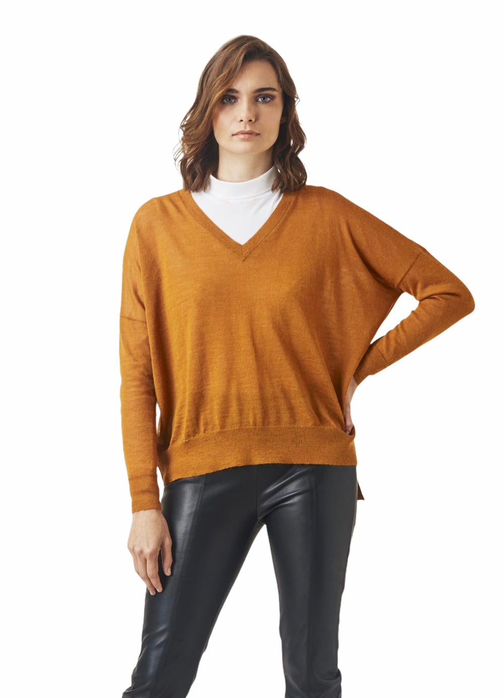 Ladies V-Neck Sweater