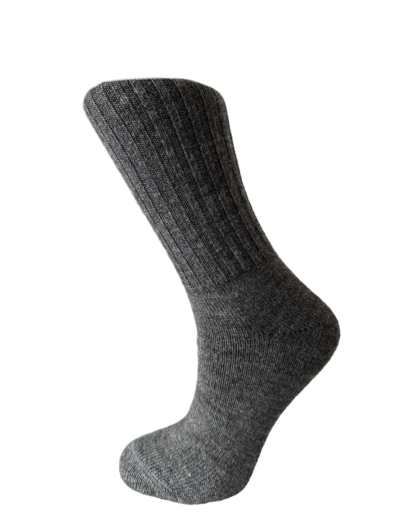Casual Ribbed Alpaca Socks