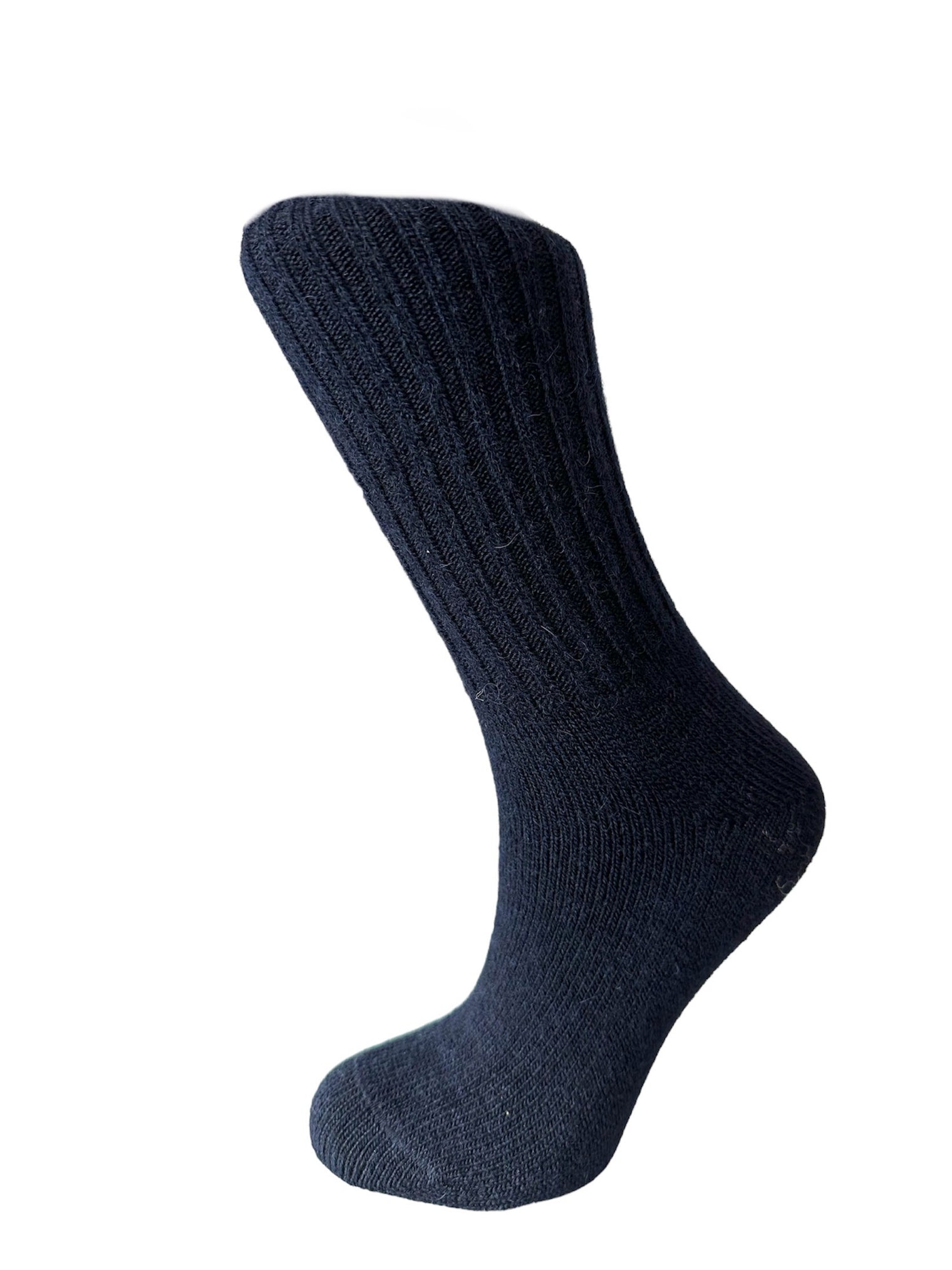 Casual Ribbed Alpaca Socks