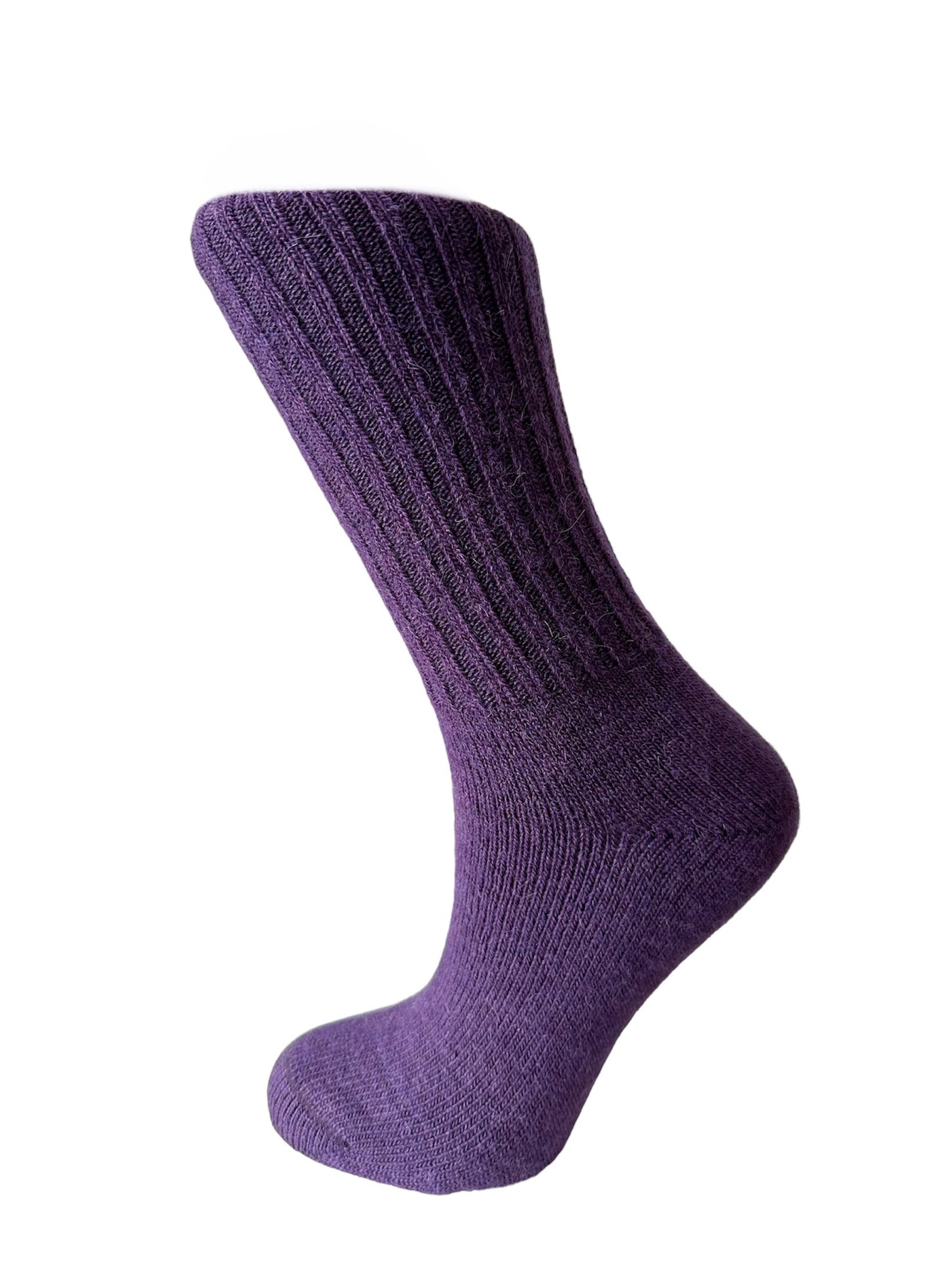 Casual Ribbed Alpaca Socks