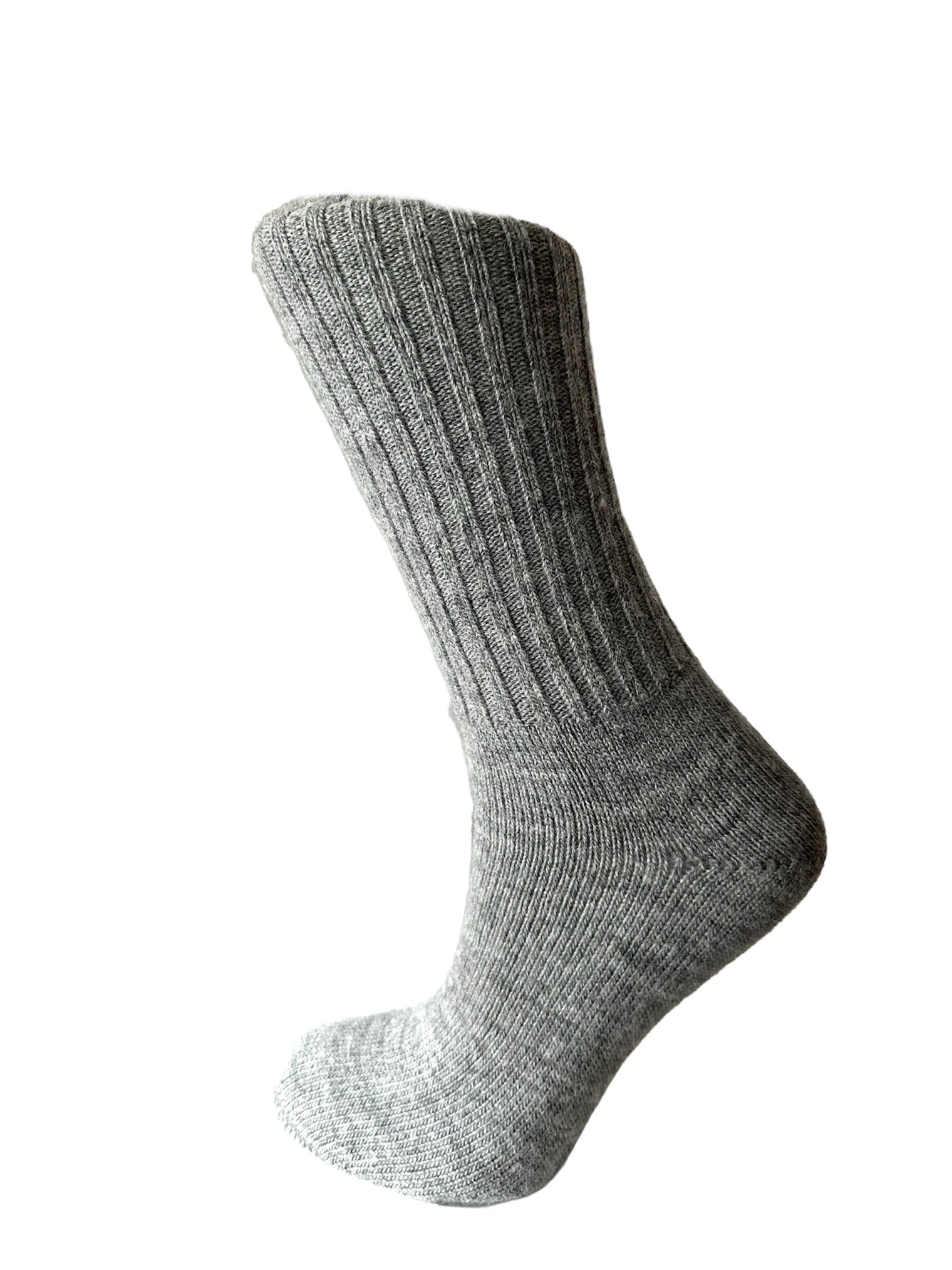 Casual Ribbed Alpaca Socks