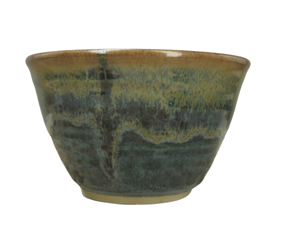 Large Double Wick Soy Pottery Candle