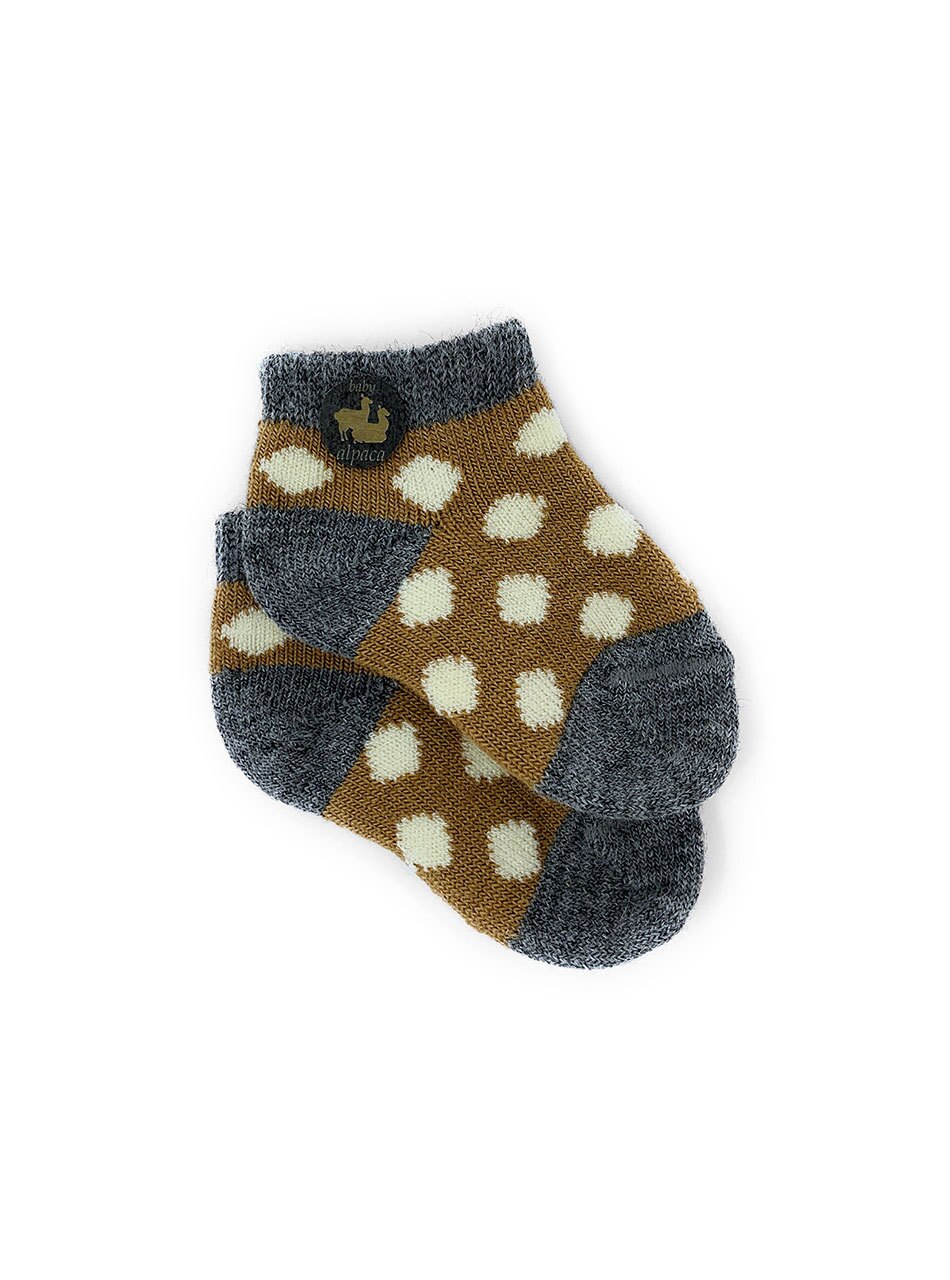 Baby Alpaca Spot On Anklet Baby Socks