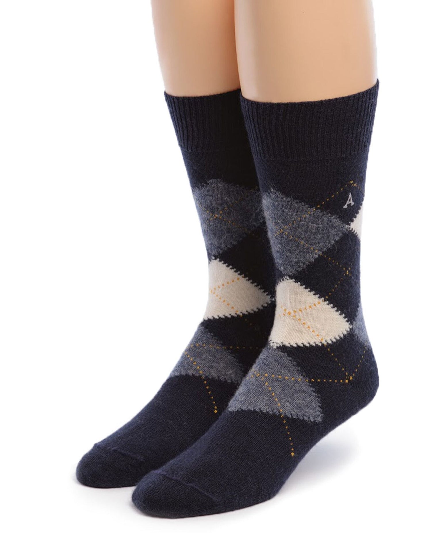 Baby Alpaca Argyle Socks
