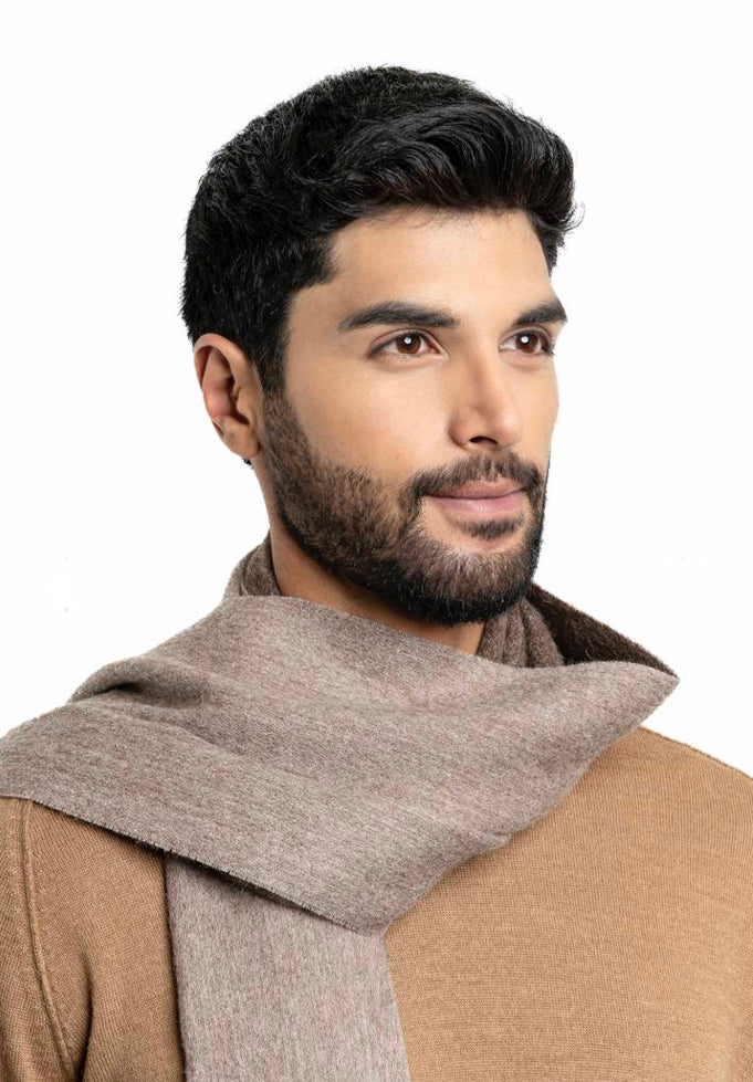 Eco Double Faced Alpaca Scarf