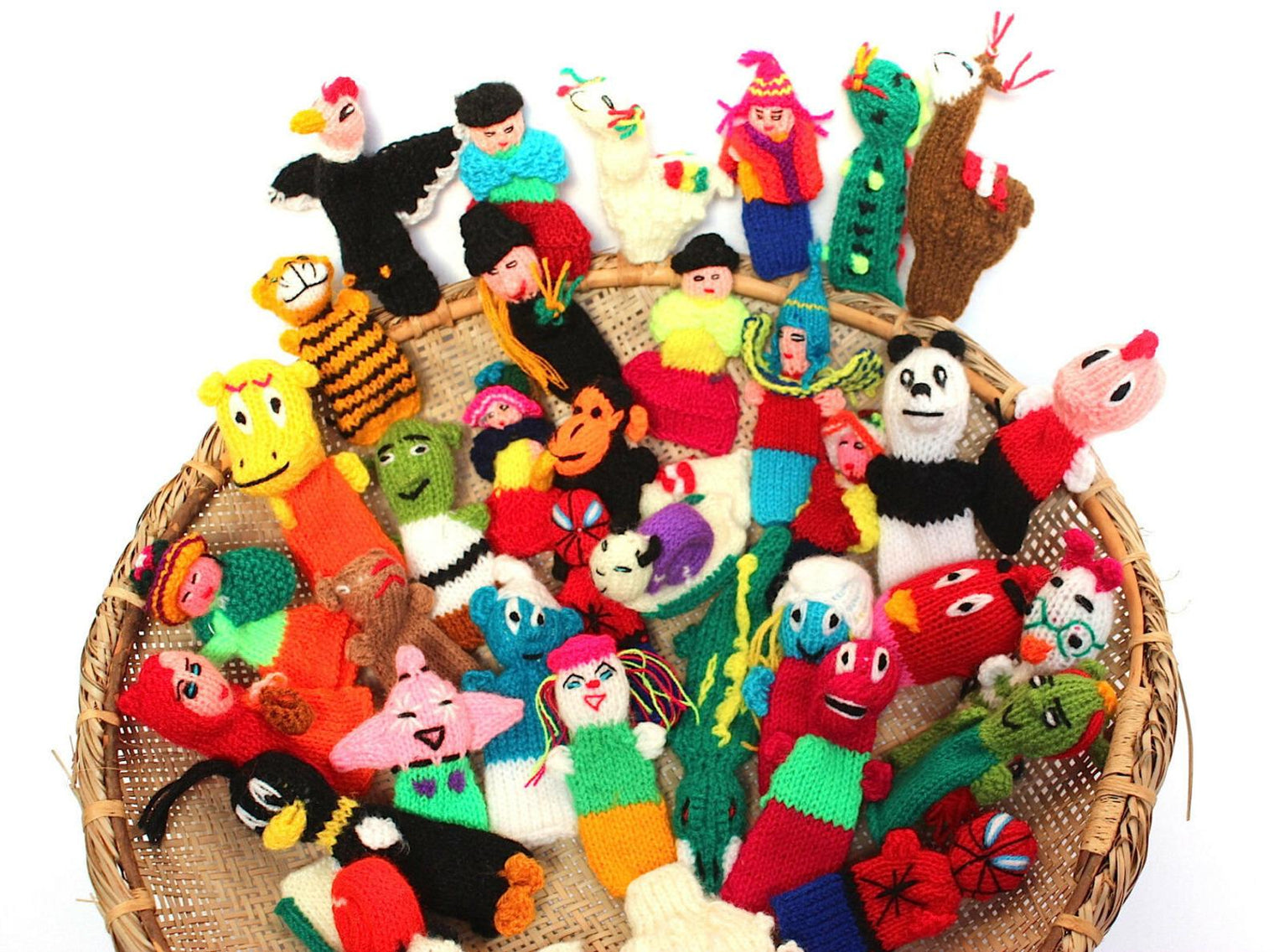 Alpaca Finger Puppets