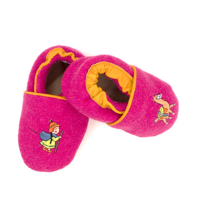 Baby Paca Slippers Boiled Alpaca