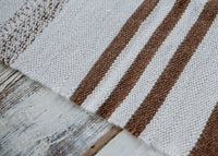 Hand Spun & Woven Reversible Alpaca/Wool Rug