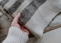 Hand Spun & Woven Reversible Alpaca/Wool Rug