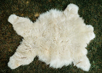Large Huacaya Alpaca Hides