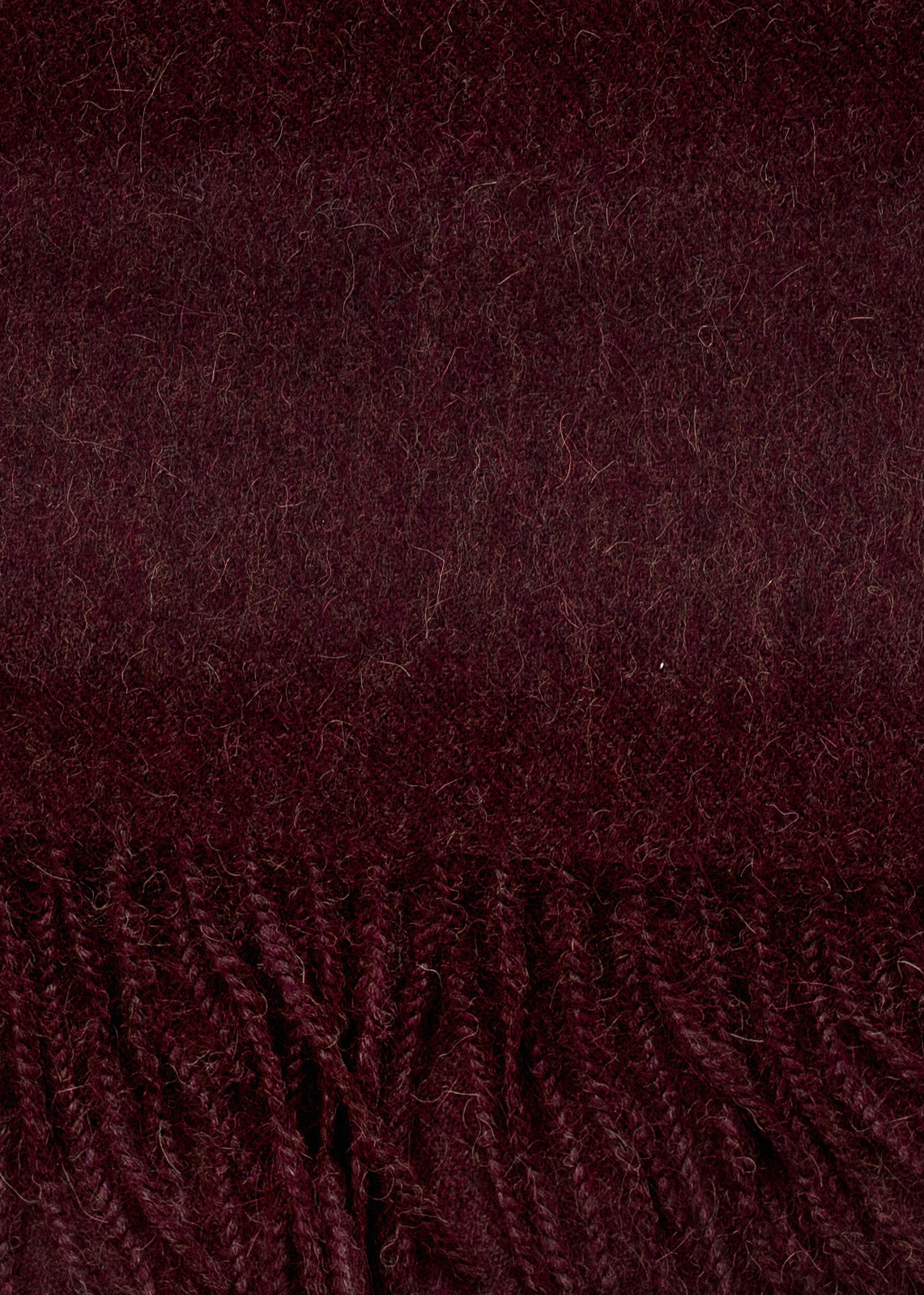 Solid Weave Brushed Scarf