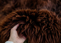 Large Huacaya Alpaca Hides