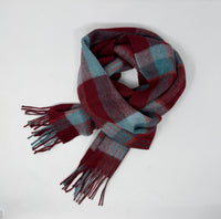 Checks Baby Alpaca Scarf