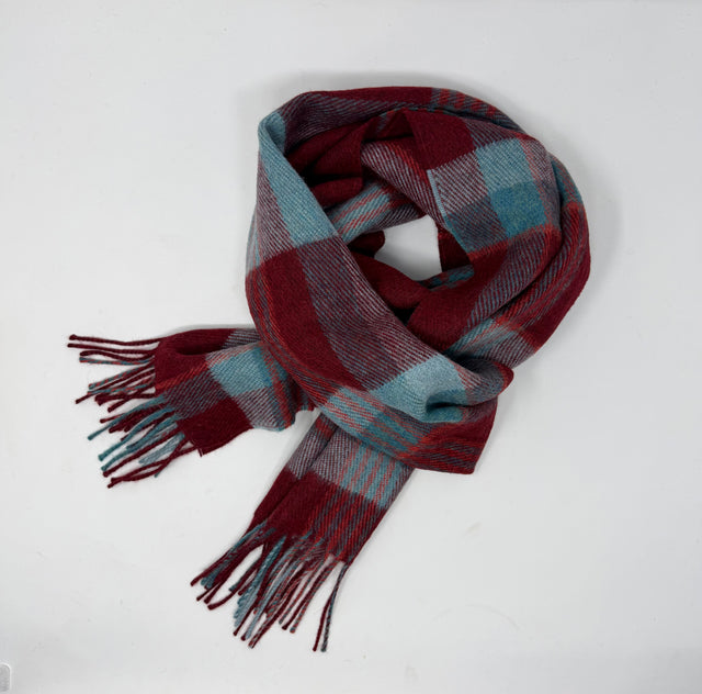 Checks Baby Alpaca Scarf