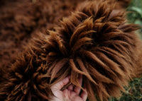 Large Huacaya Alpaca Hides