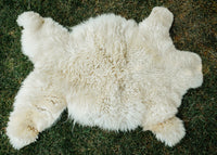 Large Huacaya Alpaca Hides