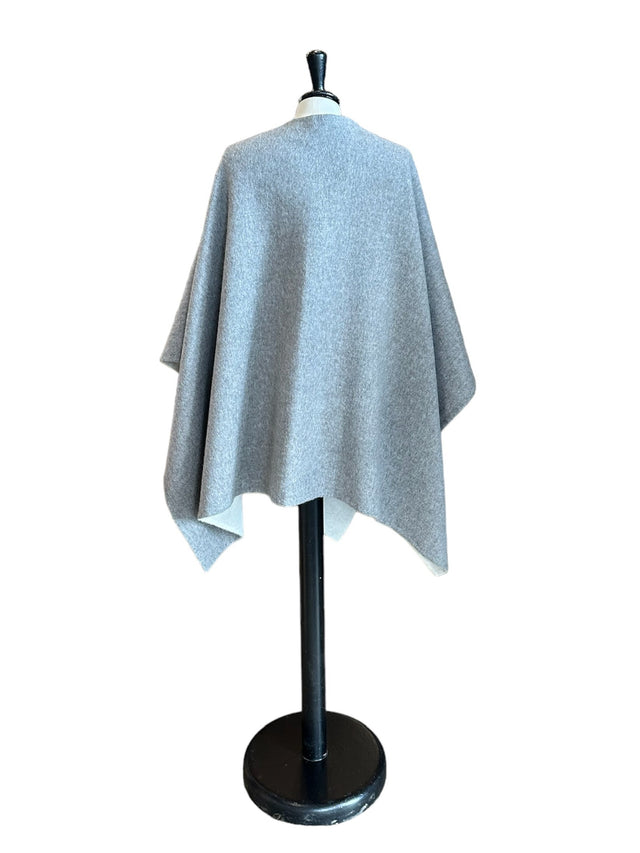 Reversible Alpaca Ruana