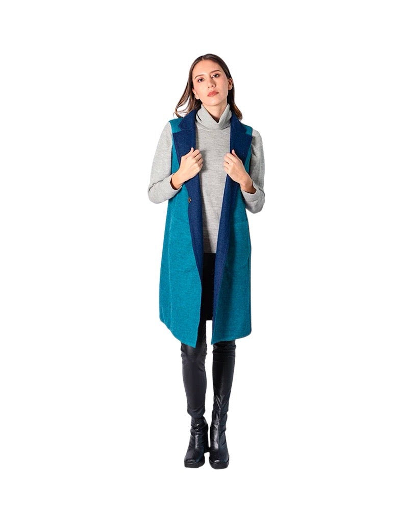 Gia Reversible Alpaca Vest