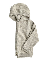 Child's Hooded Alpaca Cardigan