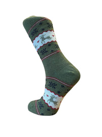 Holiday Reindeer Alpaca Socks