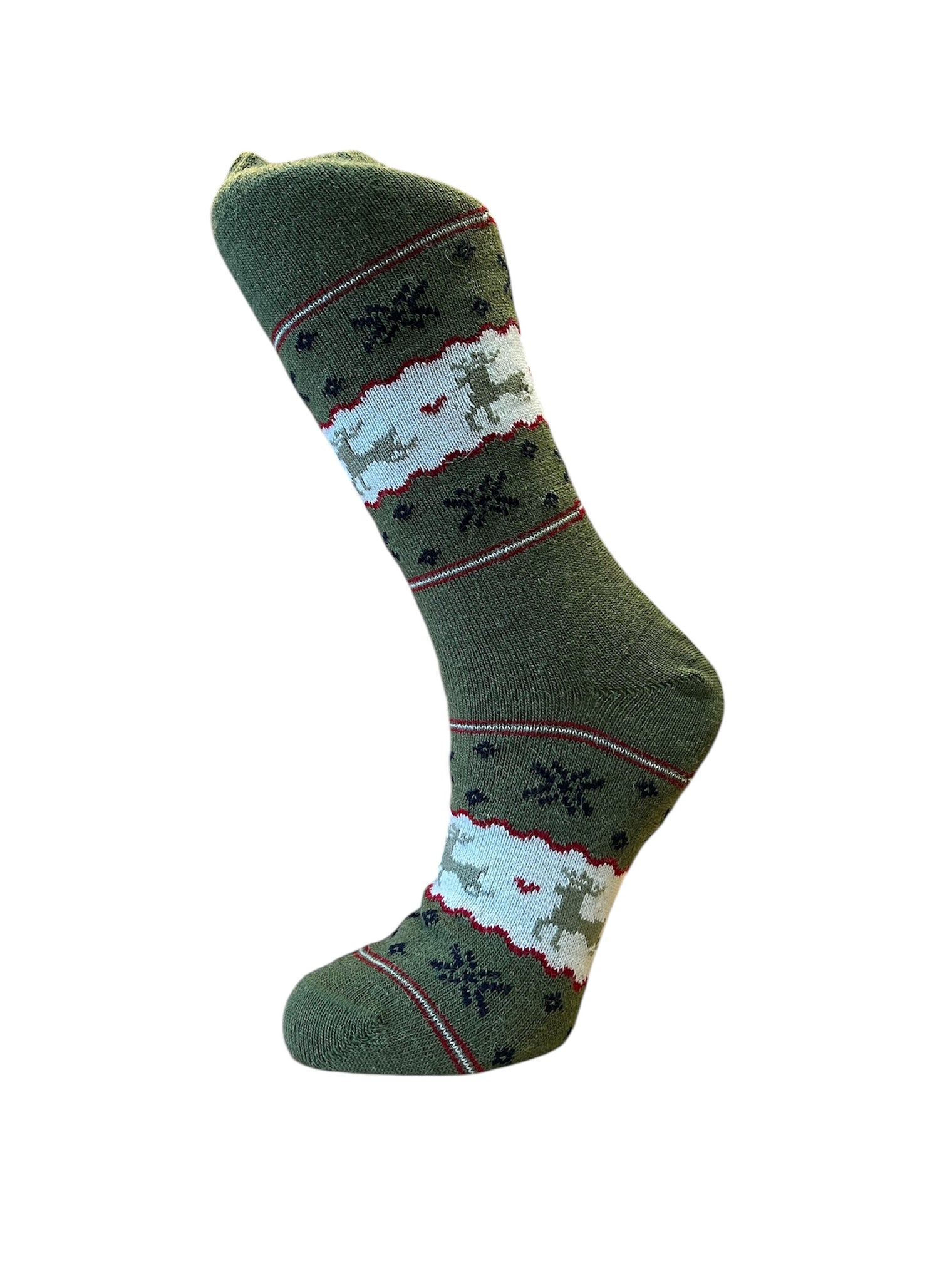 Holiday Reindeer Alpaca Socks