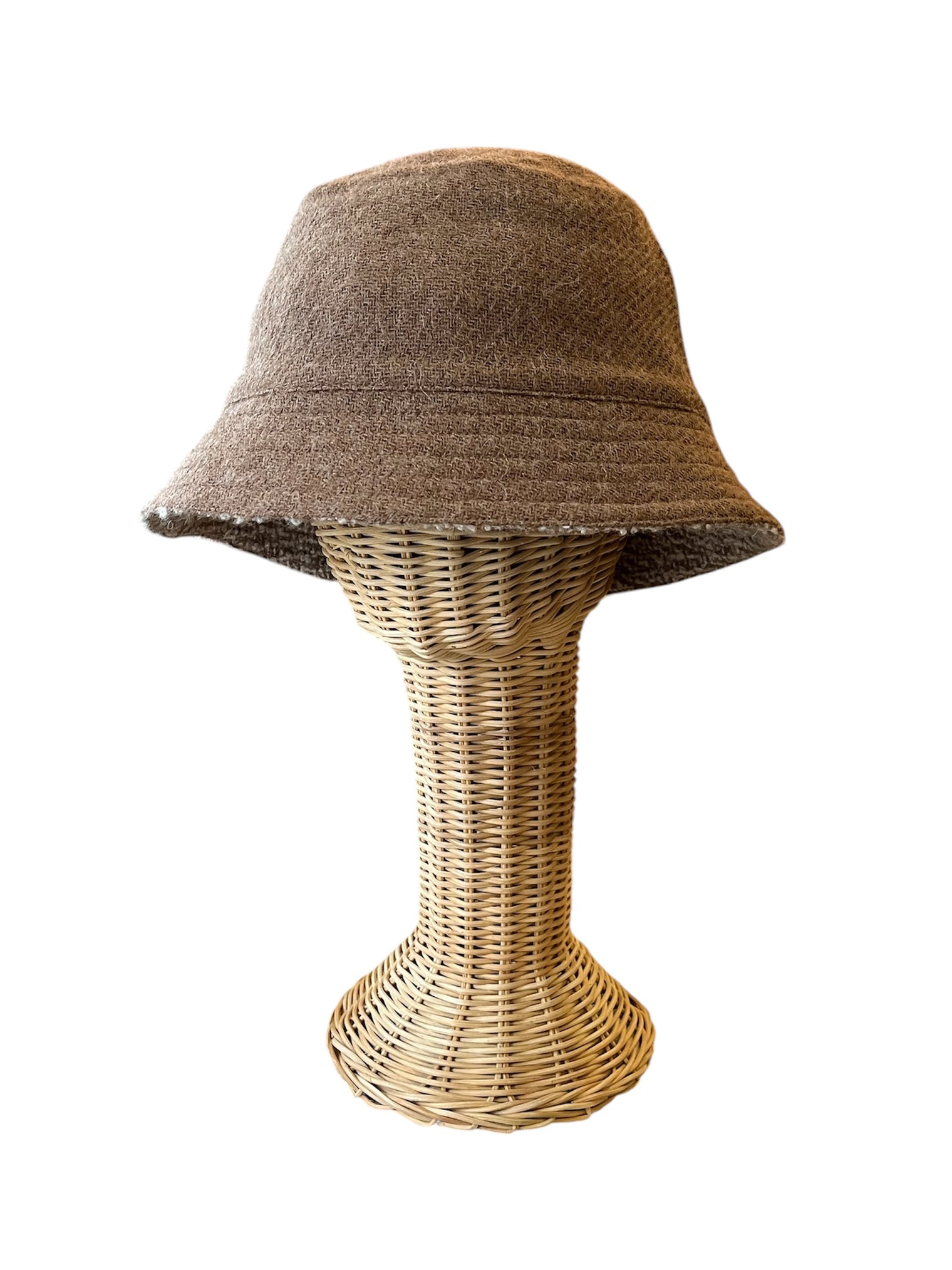 Reversible Double Texture Bucket Hat