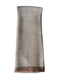 Alpaca Herringbone Shawl