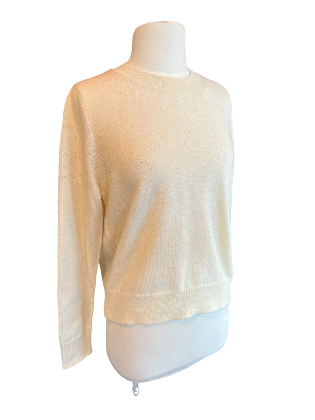 Women's Classic Round Neck Alpaca Sweater