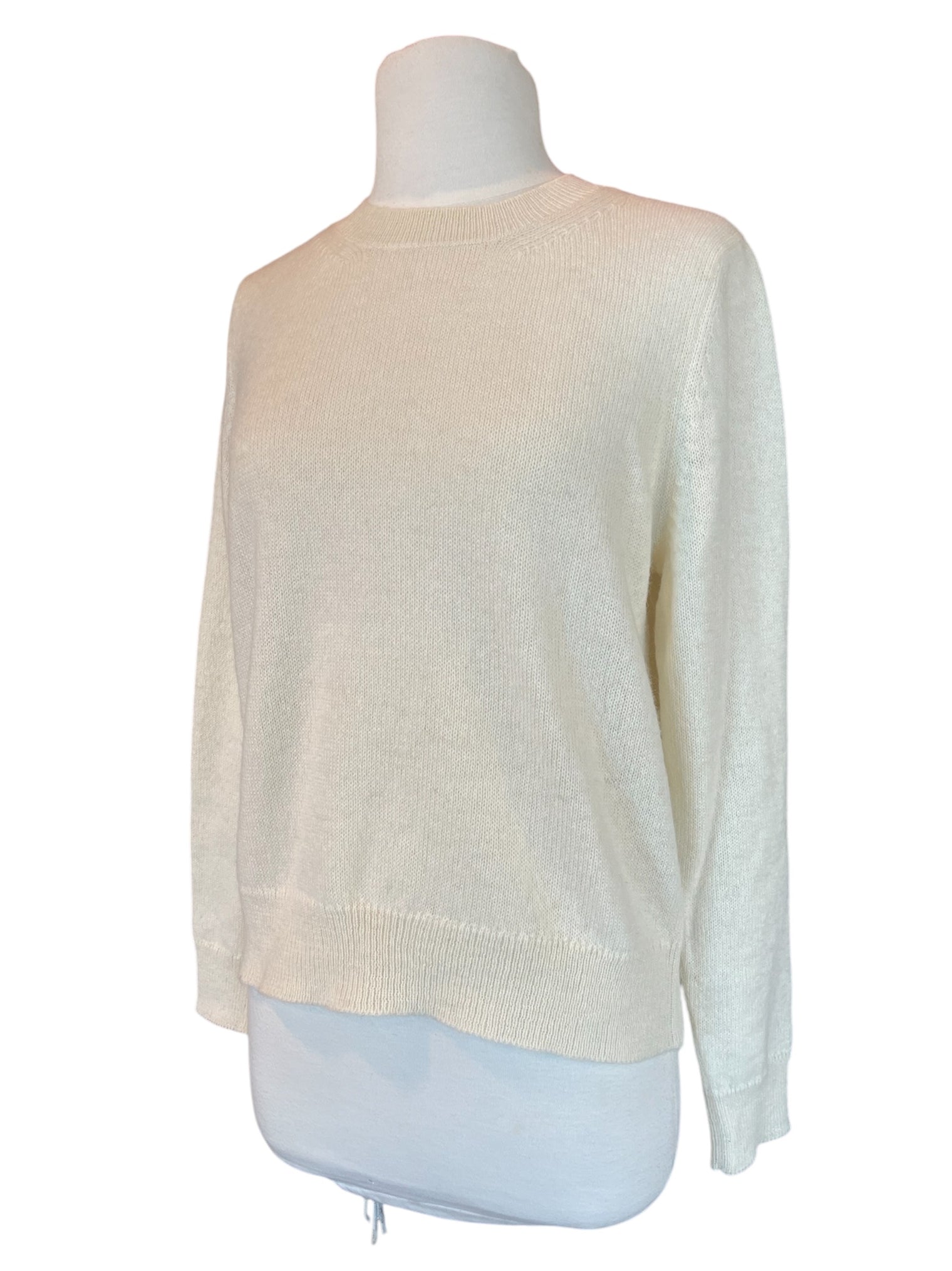Women's Classic Round Neck Alpaca Sweater