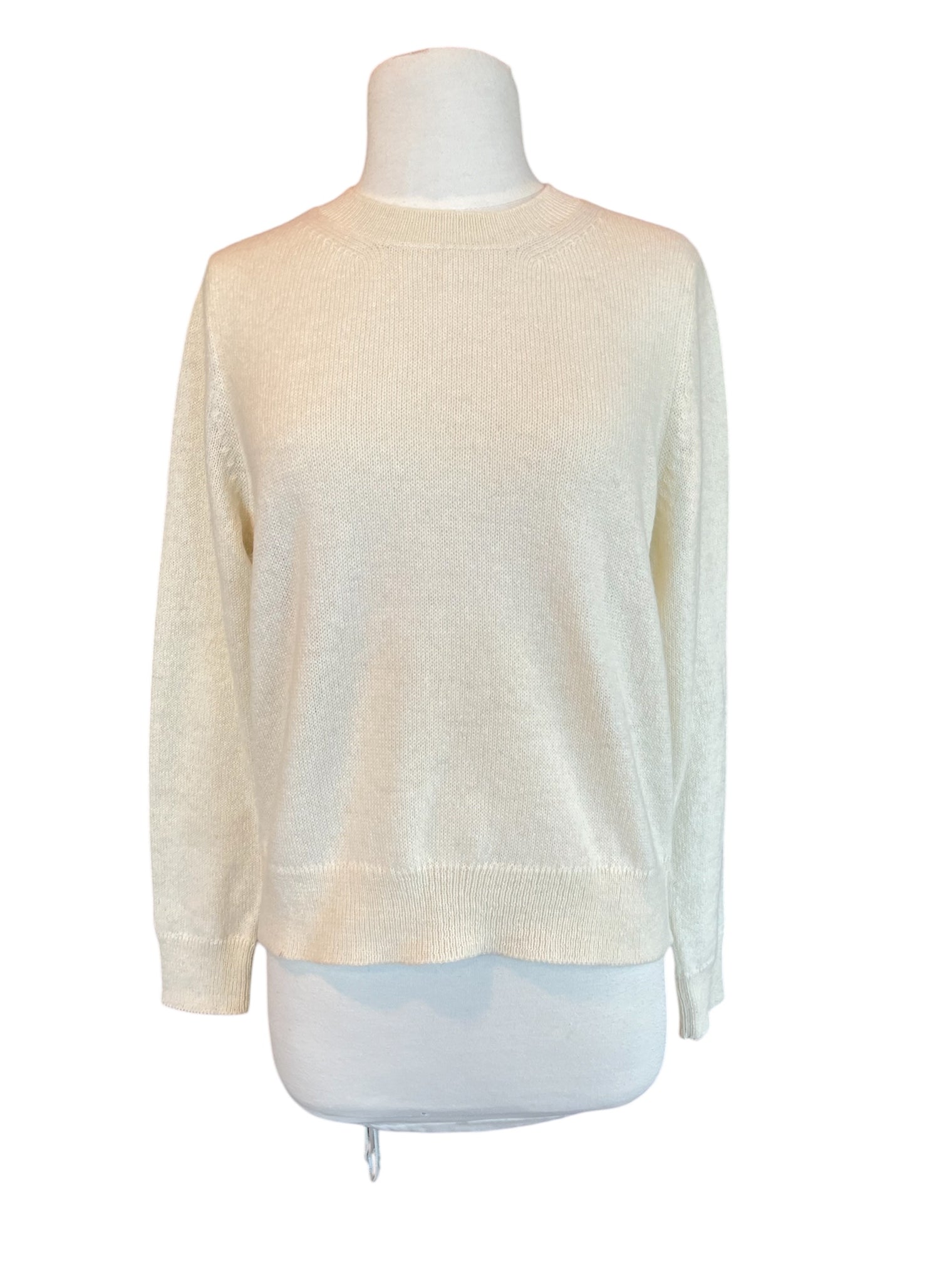 Women's Classic Round Neck Alpaca Sweater