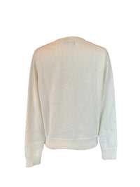 Women's Classic Round Neck Alpaca Sweater