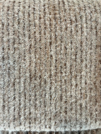 Alpaca III Boucle Striped Throw