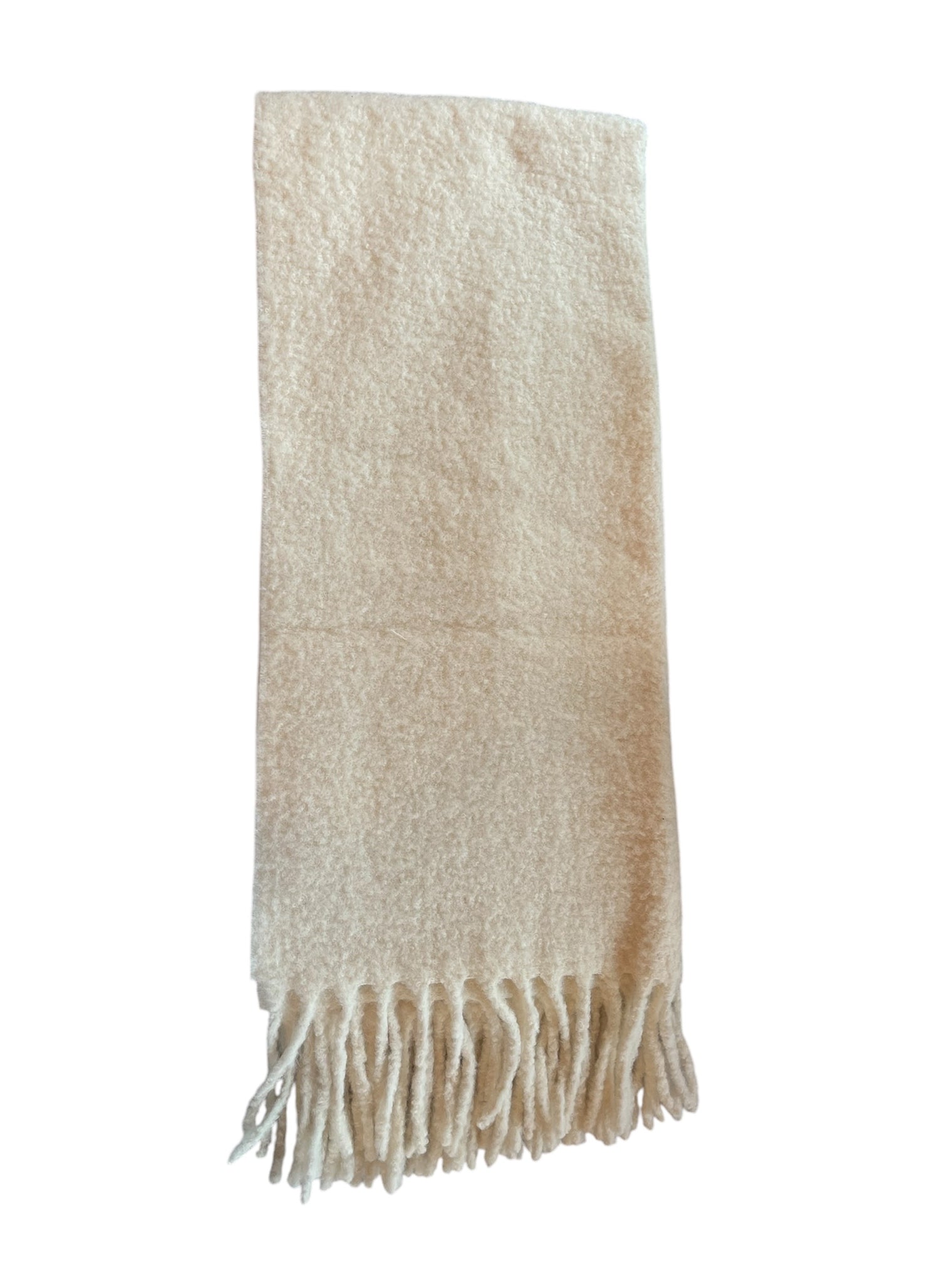 Alpaca III Solid Boucle Throw