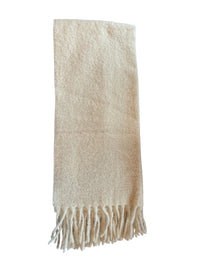 Alpaca III Solid Boucle Throw