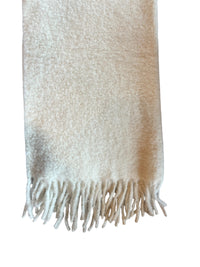 Alpaca III Solid Boucle Throw