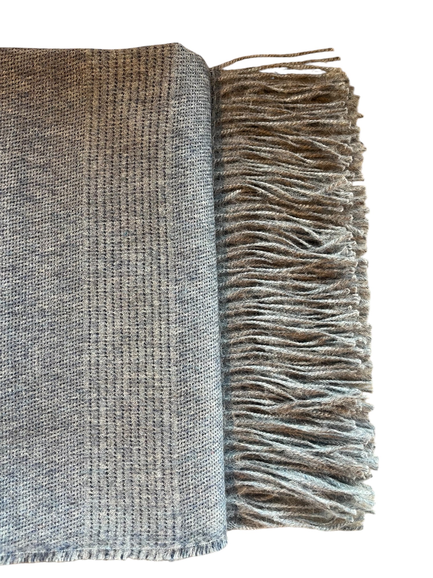 Striped Alpaca Throw