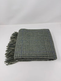 Recycled Check Large Alpaca Throw