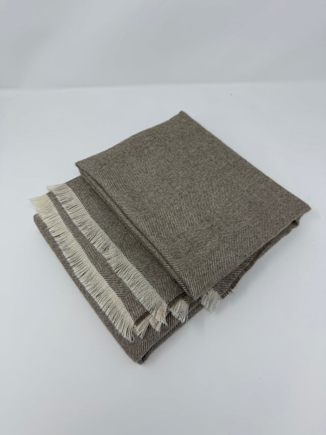 Premium Herringbone Throw