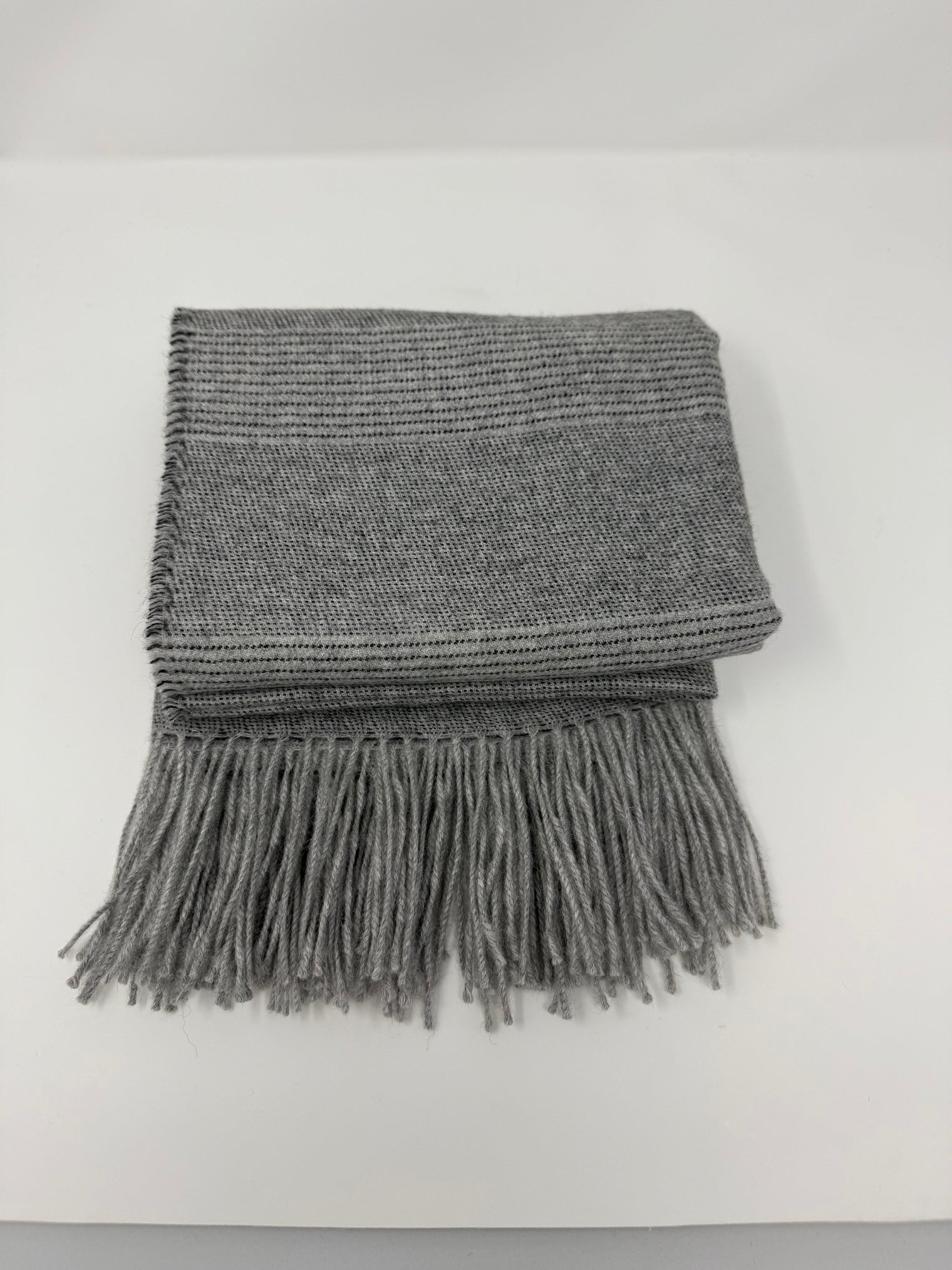 Striped Alpaca Throw