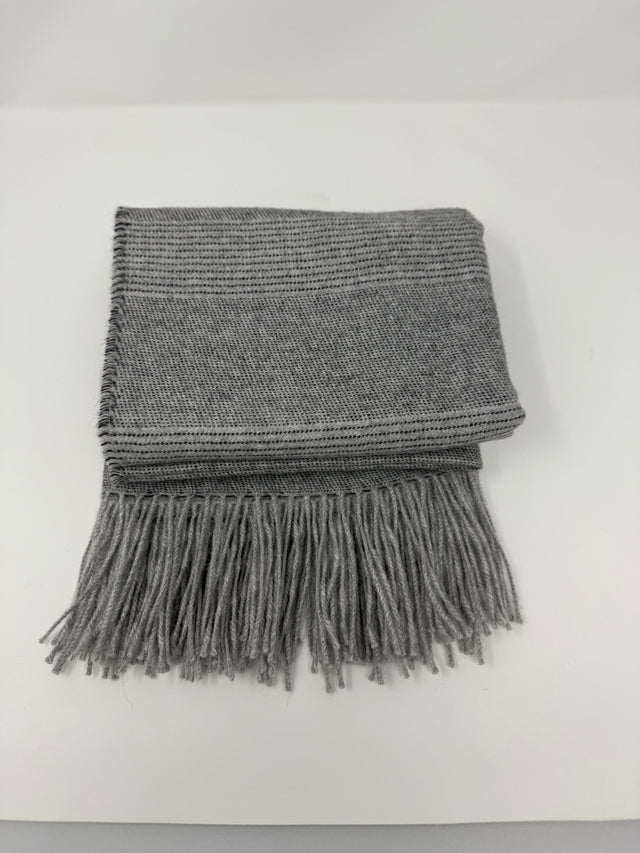 Striped Alpaca Throw