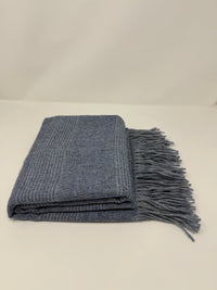Striped Alpaca Throw