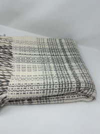 Rustic Plaid Alpaca Throw