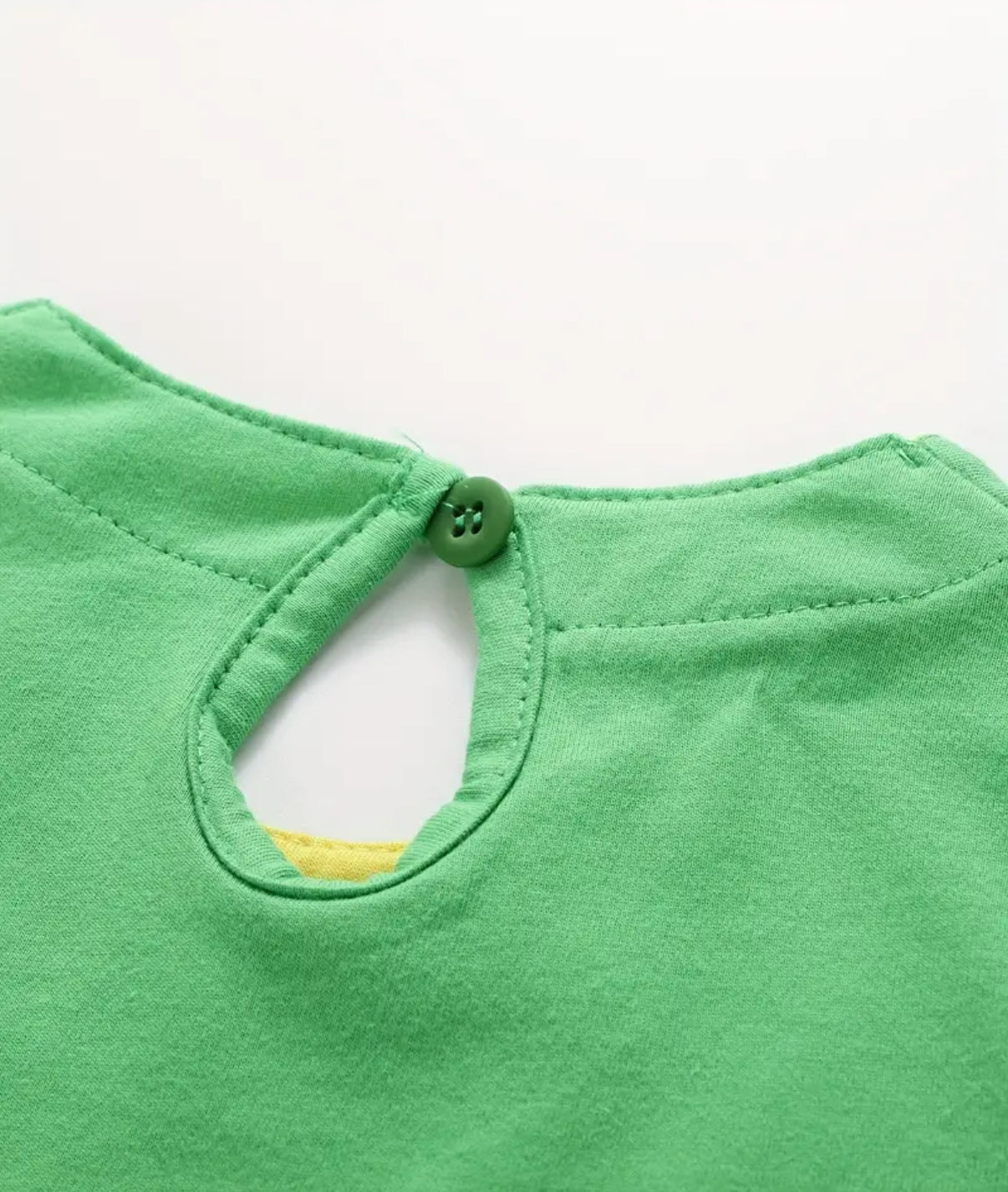 Cotton Dress with Alpaca Embroidery