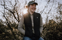 Women's Charcoal Quilted Cloud Vest