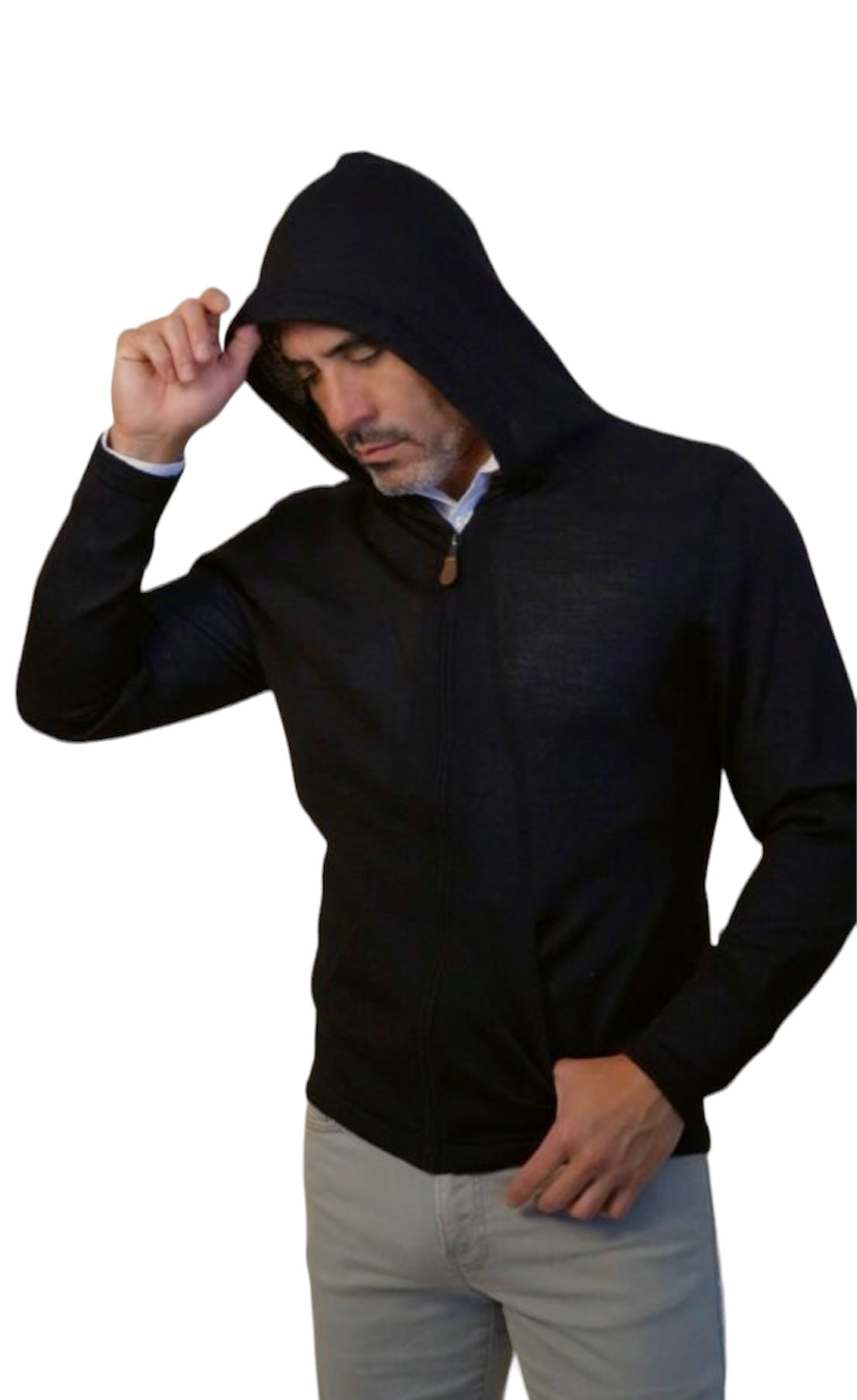 Men's Lightweight Alpaca Hoodie